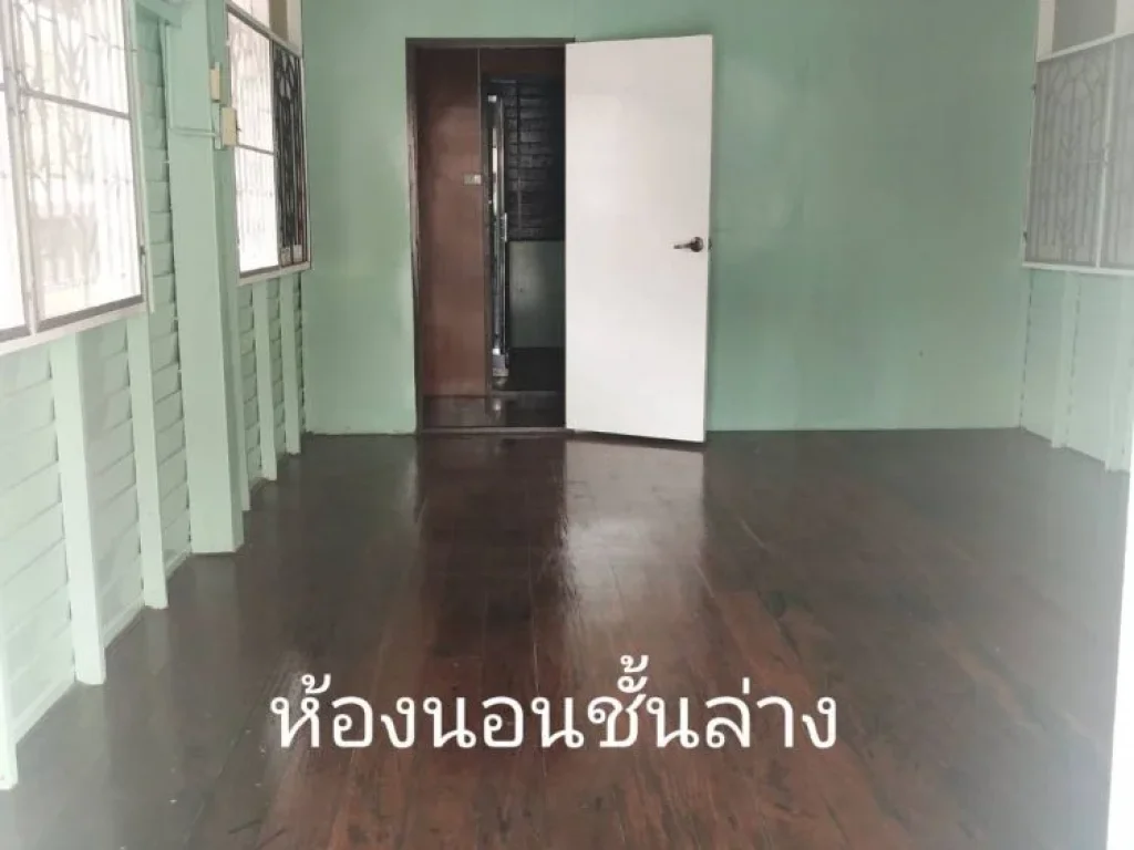 ให้เช่า บ้านเขตดินแดงบ้านเดี่ยว 2 ชั้นครึ่งตึกครึ่งไม้