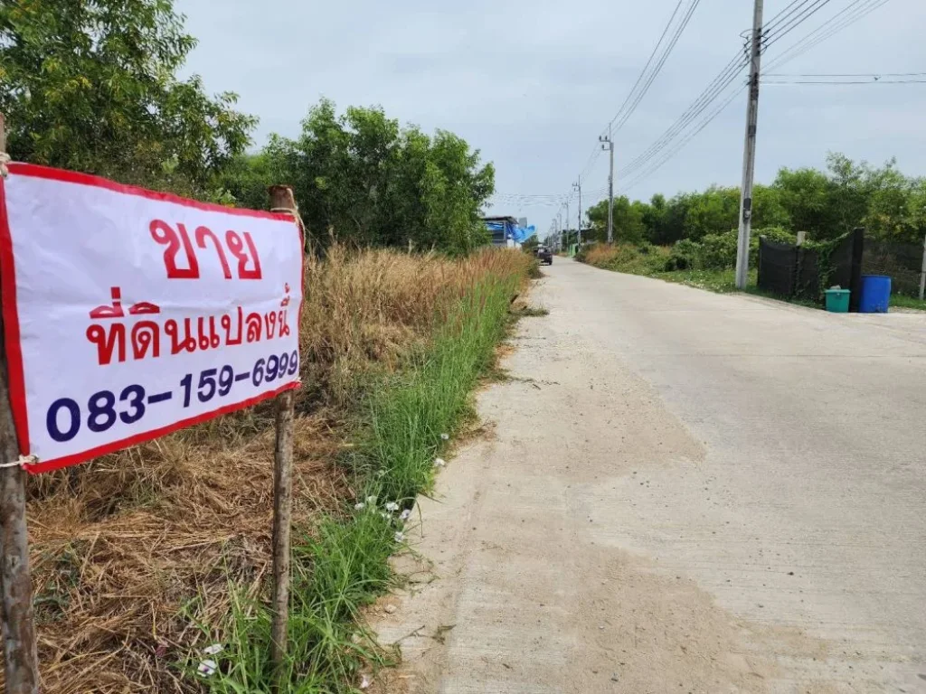 ขายที่ดิน 300 ตรว ไฟฟ้า3เฟส เหมาะกับสร้างโรงงาน ออฟฟิศ โกดังสินค้า โกดังเก็บของ 39 ลบพร้อมโอน