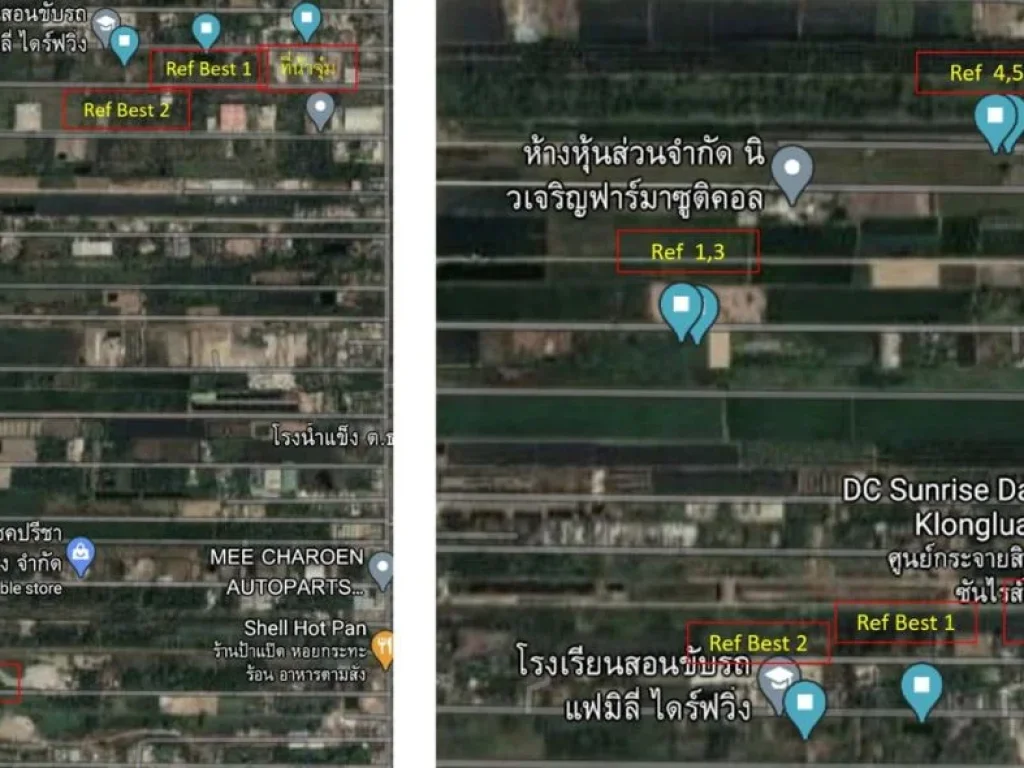 ขายที่ดินแปลงสวย 1 ไร่ ซอยคลองสาม 1219 คลองหลวง ปทุมธานี หน้าแปลงกว้าง ใกล้ตลาดไอยรา