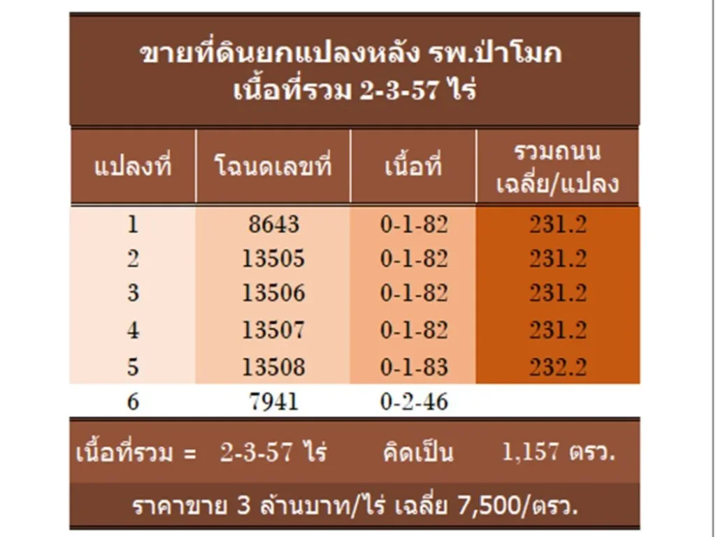 ขายที่ดินยกแปลงติดโรงพยาบาลป่าโมก 2-3-57 ไร่ ตป่าโมก อป่าโมก จอ่างทอง ย่านชุมชน