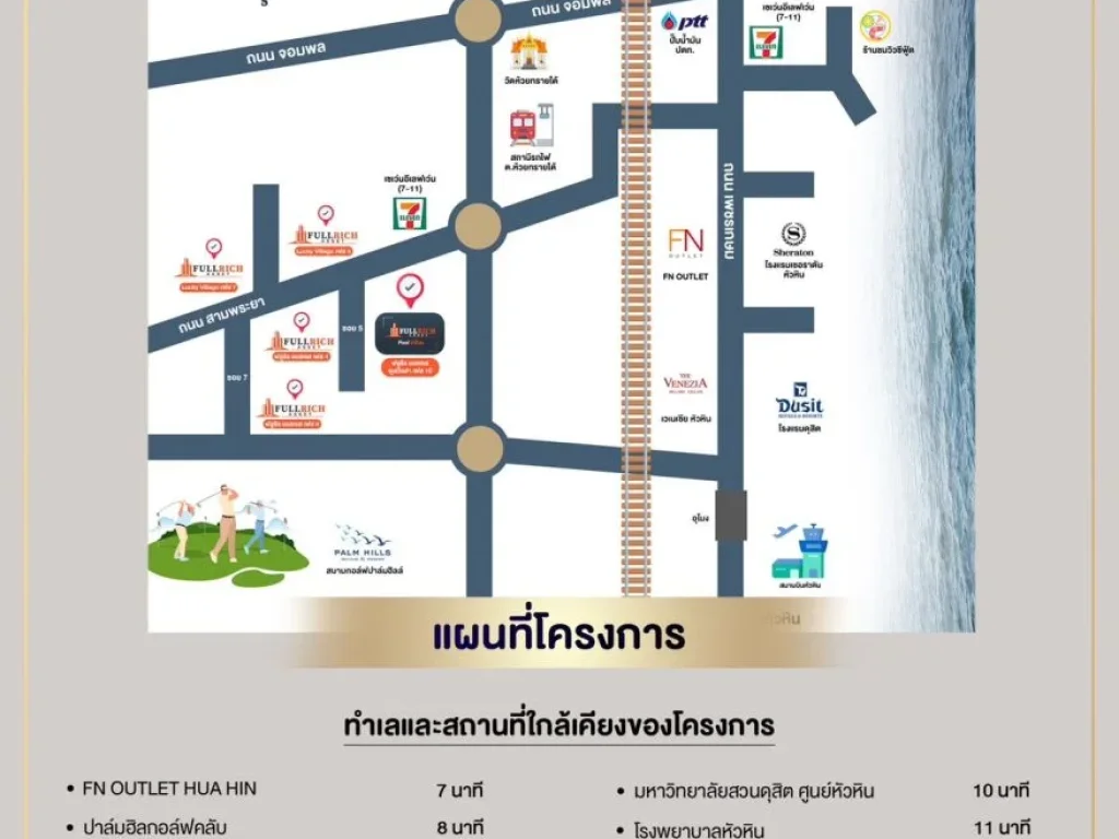 โครงการ FullRich Asset Pool Villas Pool Villa สุด EXCLUSIVE หัวหิน - ชะอำ