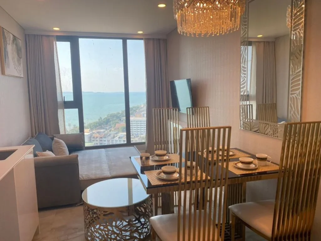 ขาย คอนโด โคปาคาบาน่าบีชจอมเทียน - พัทยา For sale Copacabana studio room hight floor Foriegner name Fully furnished Condo Copacabana Beach Jomtien