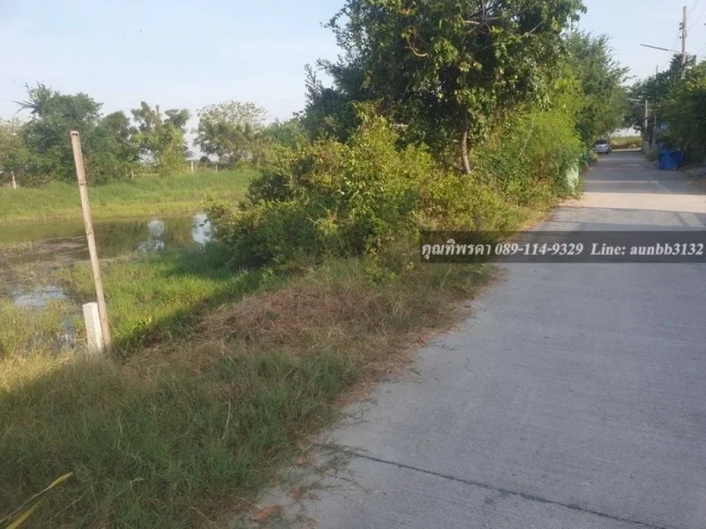 ขายที่ดินสวย ในราคาพิเศษ ถนนสุขุมวิทสายเก่า คลองด่าน บางบ่อ สมุทรปราการ เนื้อที่ 222 ตารางวา