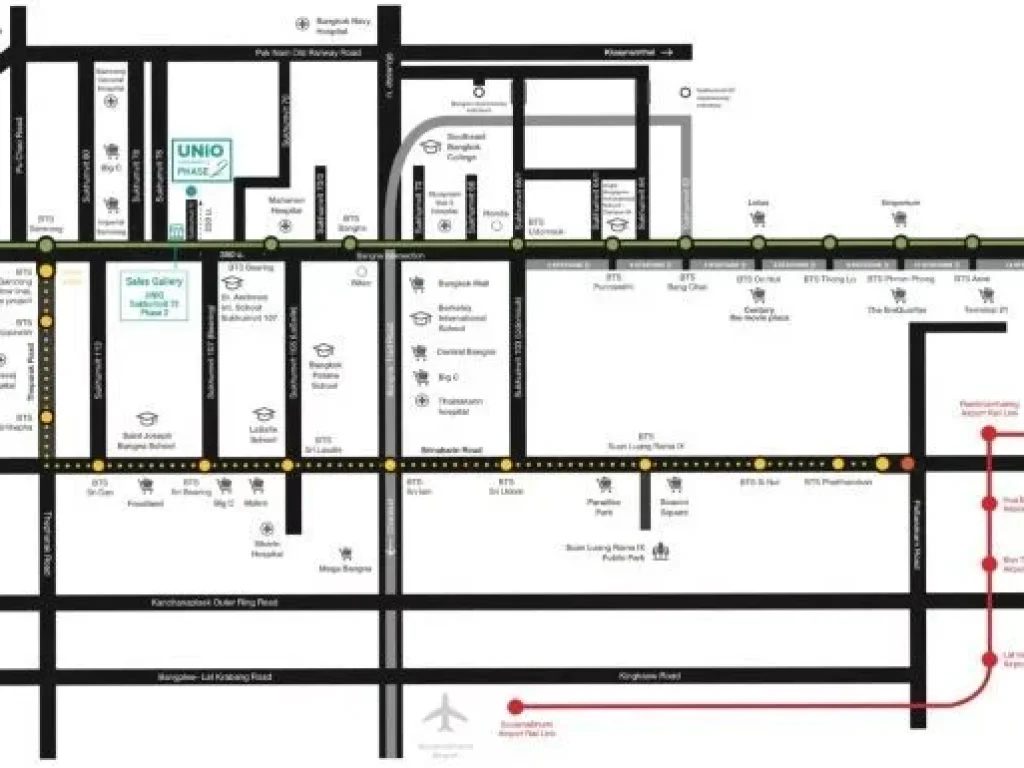 ขาย คอนโด ยูนิโอ สุขุมวิท 72 เฟส 2 Unio Sukhumvit 72 Phase 2 คอนโดมิเนียม ซอยสุขุมวิท 72