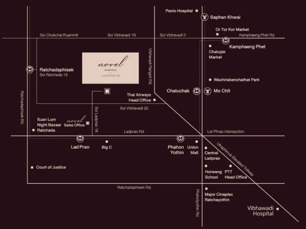 โครงการ Novel Residence Ladprao 18 บ้านแฝดและทาวน์โฮม ระดับ Super Luxury ใกล้เซ็นทรัล ลาดพร้าว