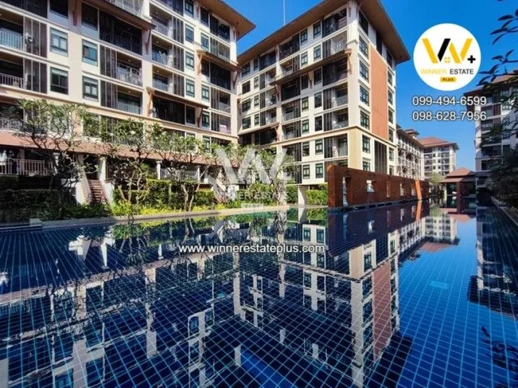 Condo Baan Navatara Kaset  Nawamin บ้านนวธารา เกษตร - นวมินทร์ กรุงเทพ 50 ตรม ห้องมุม เหนือใต้