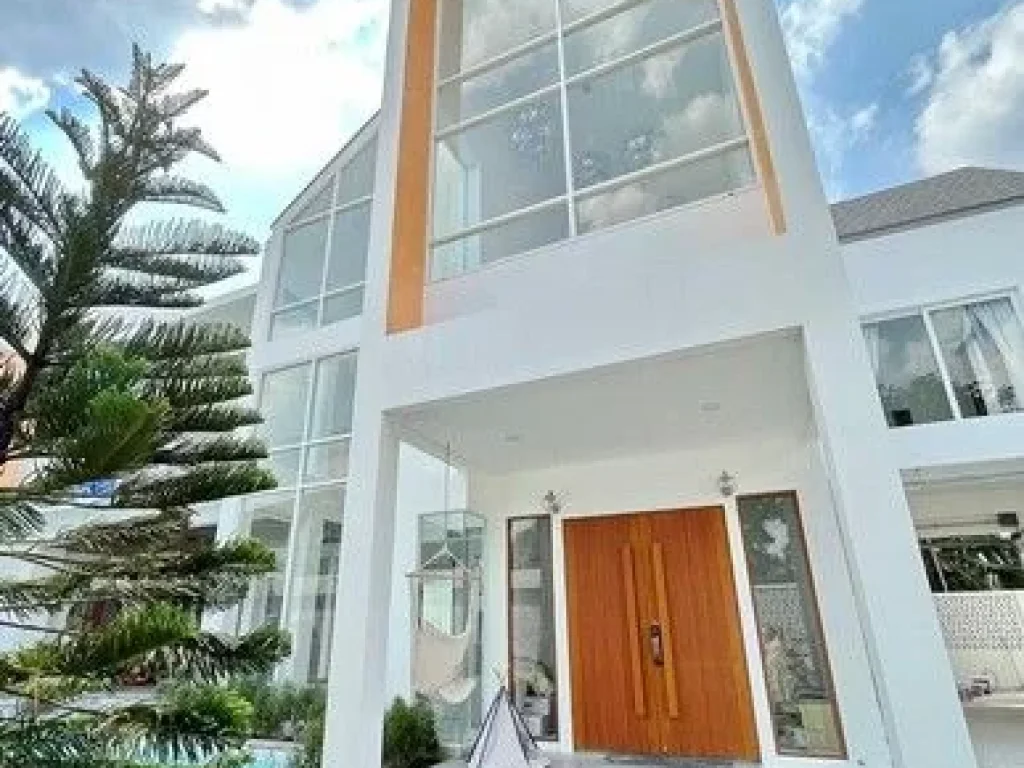 ขาย Pool Villa 3 ชั้น ถนนราชพฤกษ์ ใกล้วงเวียนพระราม 5 200