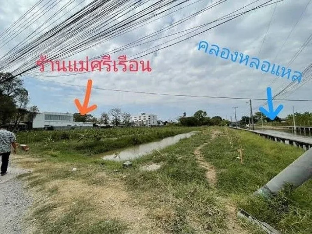 ขายที่ดินเปล่า ติดถนนรามคำแหง ขนาดพื้นที่ 42 ไร่ 1 งาน 80 ตรว