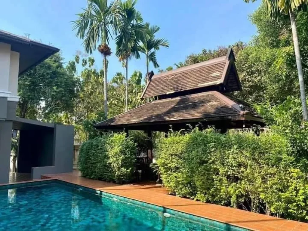 บ้าน พร้อมสระว่ายน้ำ pool villa ขนาด 426 ตรว