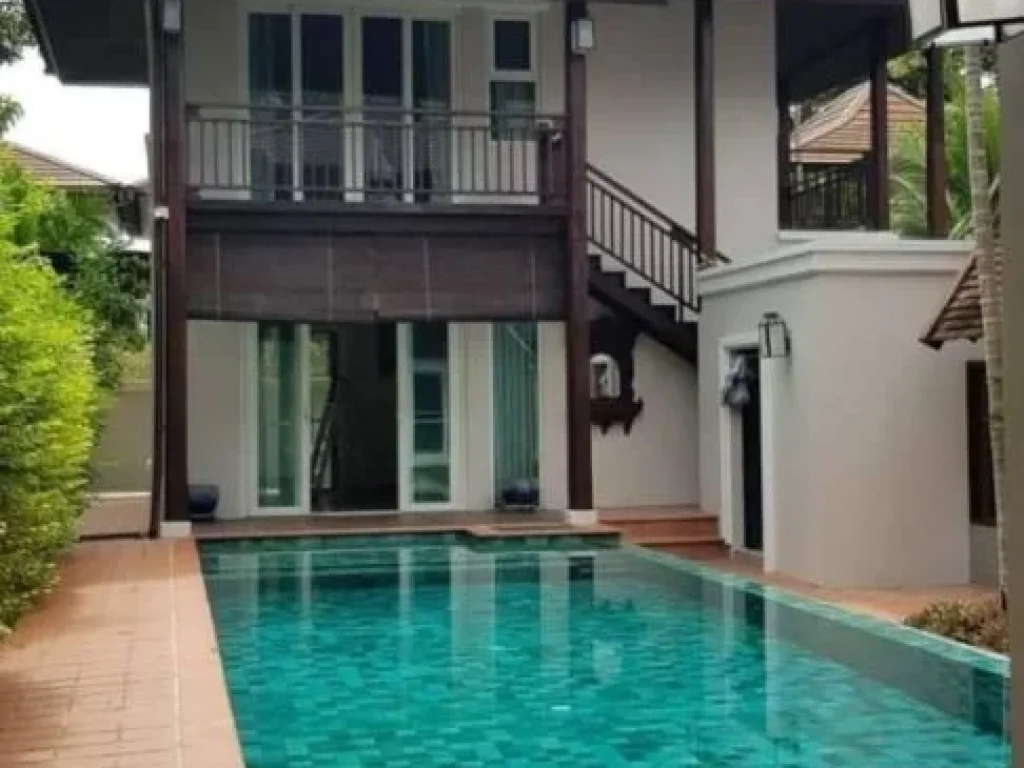 บ้าน พร้อมสระว่ายน้ำ pool villa ขนาด 426 ตรว