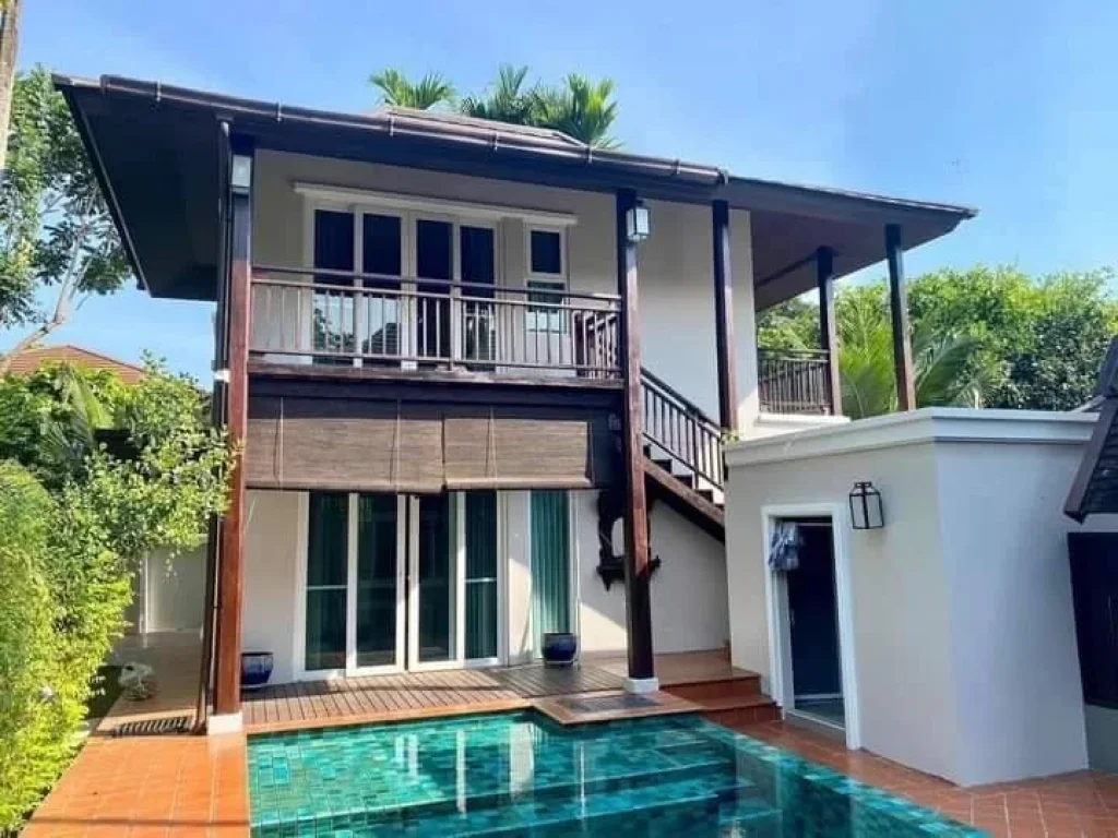 บ้าน พร้อมสระว่ายน้ำ pool villa ขนาด 426 ตรว