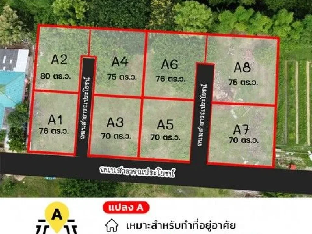 ขายที่ดินทุ่งปากเก็ด64 ตรว ทรงสวย หน้ากว้าง