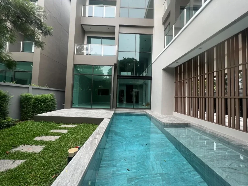 The Gentry Vibhavadi บ้านใหม่ยังไม่เคยเข้าอยู่ Private Pool