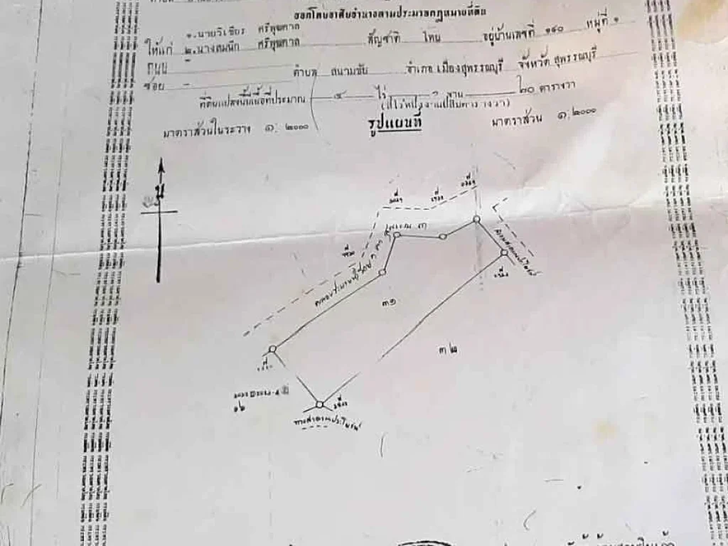 ขายที่ดินพร้อมบ้าน 2 หลัง หมู่ 2 สามชุก สุพรรณบุรี