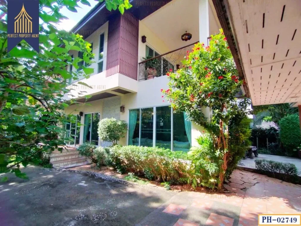 บ้านเดี่ยว Prime Nature Villa บรรยากาศรีสอร์ท หลังมุม