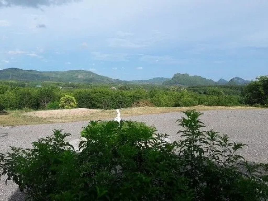 ขายที่ดินแปลงสวยบนเนินเขาพร้อมบ้านใหม่ใกล้ตัวเมือง เนื้อที่