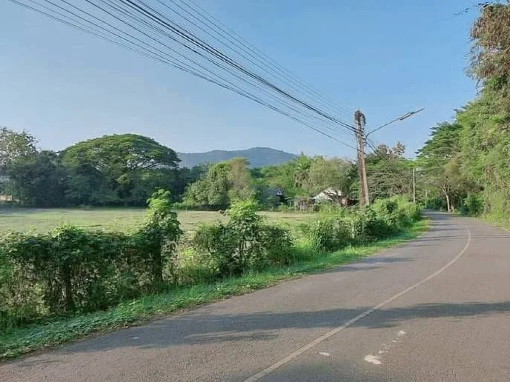 ขายที่ดินบ้านลวงเหนือดอยสะเก็ตติดถนนลาดยางโฉนดพร้อมโอน