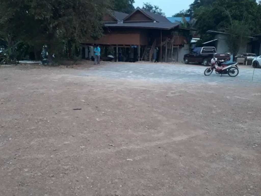 ขายที่ดินพร้อมบ้านเรือนไทยริมแม่น้ำ อำเภอเมือง จังหวัดราชบุรี