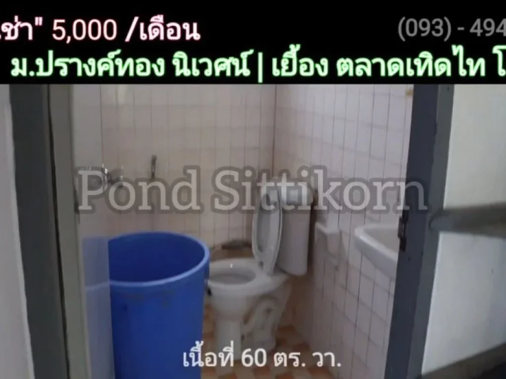 บ้านว่าง ให้ เช่า 5000 บ เดือน 60 วา