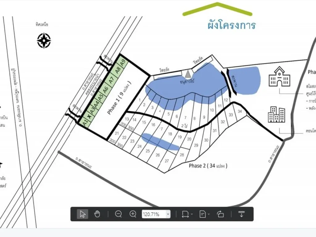 ต้องการขายที่ดินเปล่า Phase1 และที่ดินเตรียมทำโครงการบ้านจ