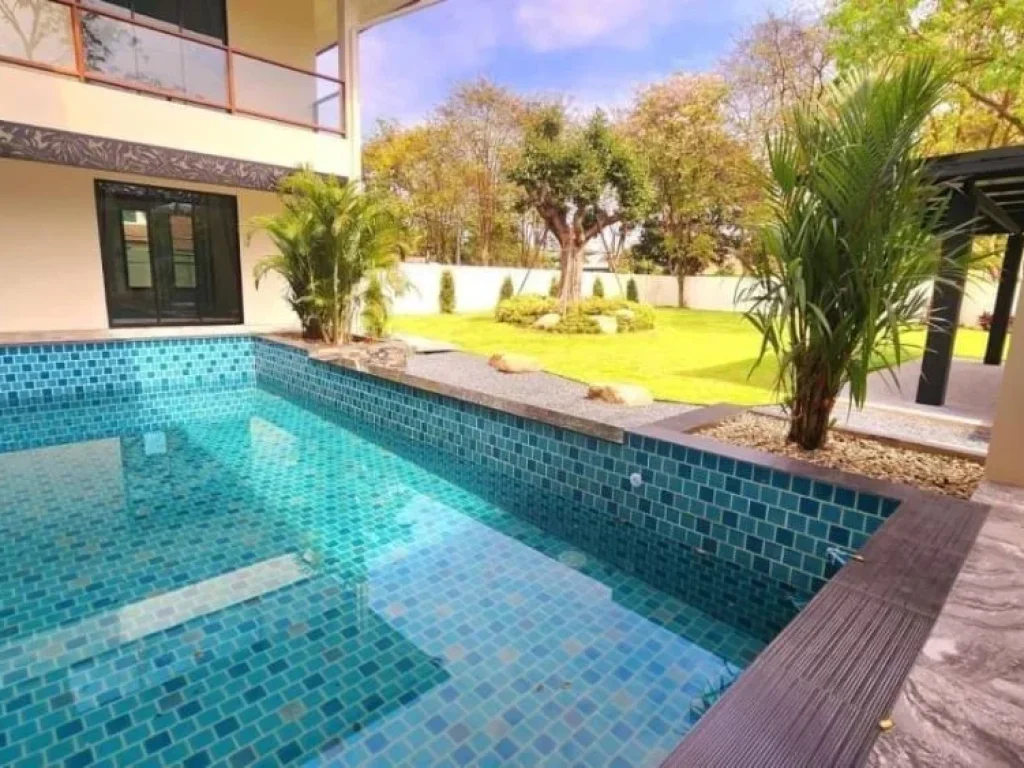 ขายบ้านใหม่ POOL VILLA สระว่ายน้ำส่วนตัวในหมู่บ้าน