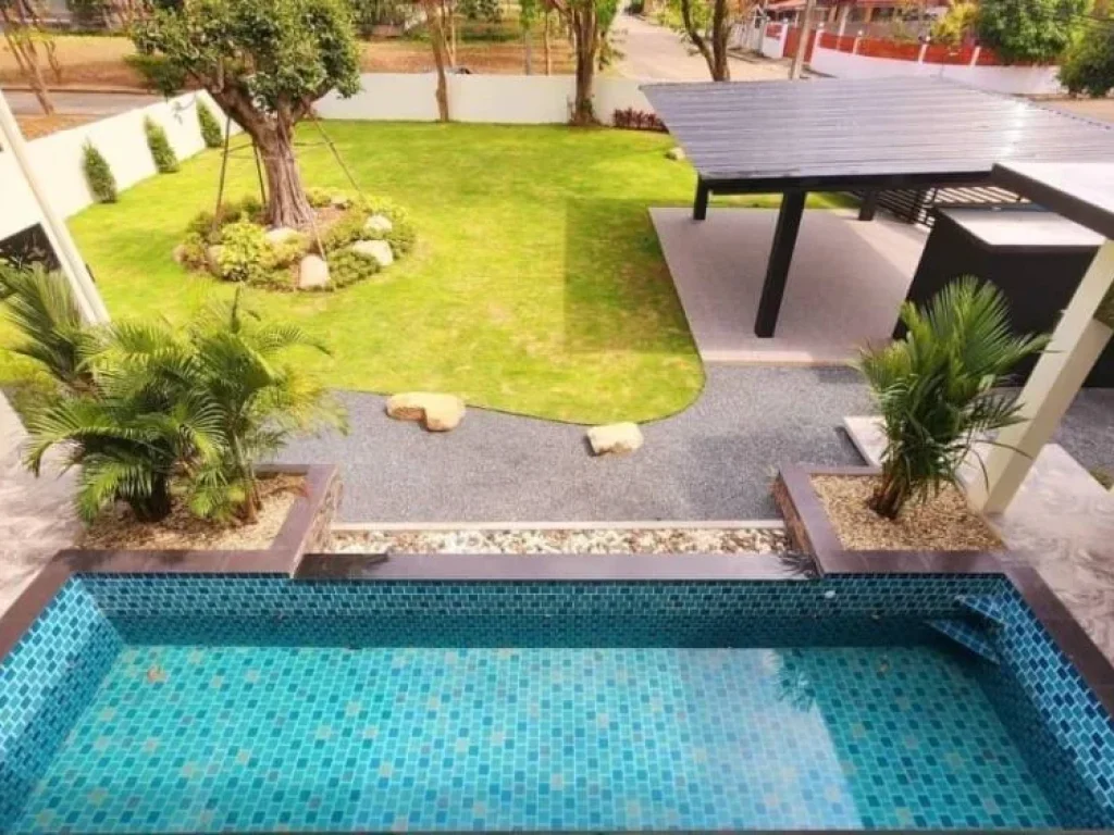 ขายบ้านใหม่ POOL VILLA สระว่ายน้ำส่วนตัวในหมู่บ้าน