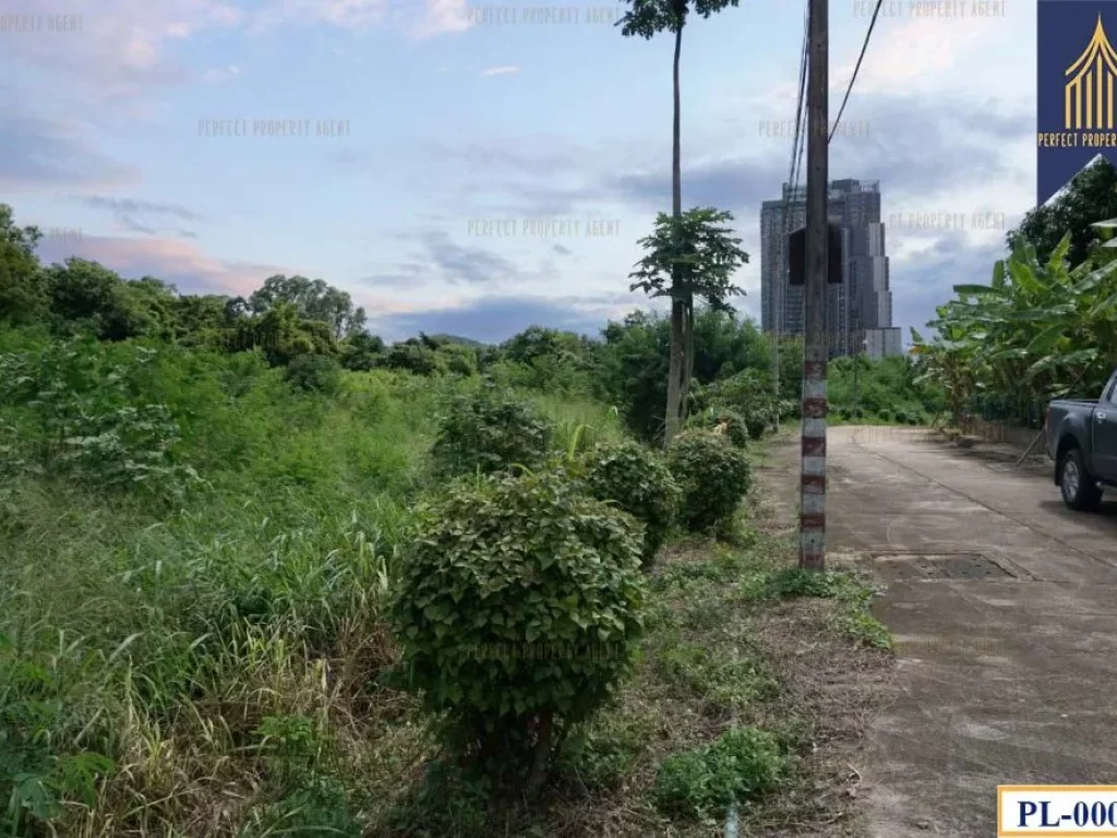 ที่ดินถมปรับระดับแล้ว สีเหลือง ทำเลดีมองเห็นวิวทะเล ศรีราชา