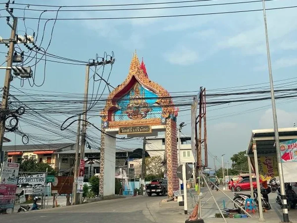 ขายที่ดินซอยวัดศรีวารีน้อย บางเสาธง สมุทรปราการ 11 ไร่