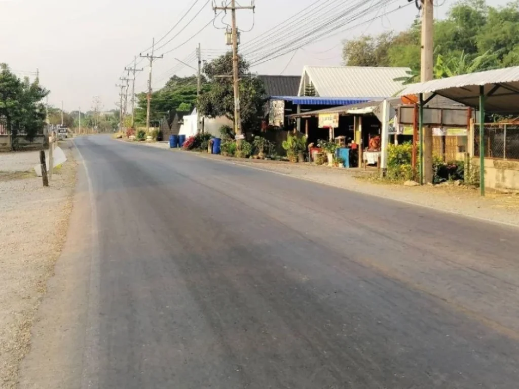 ที่ดินถมแล้วติดถนนลาดยาง 100 ตรว ในชุมชน ตหนองกบ