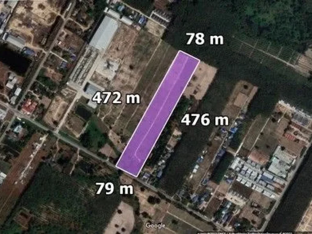 ขายที่ดิน 23-2-20 ไร่ ใกล้ถนนสาย 36 อนิคมพัฒนา จระยอง