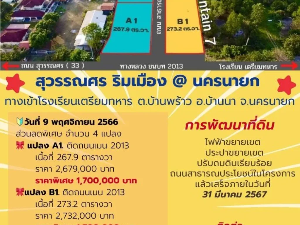 ลดราคารับลมหนาว ที่ดิน 200 ตรวา ทางเข้า รรเตรียมทหาร