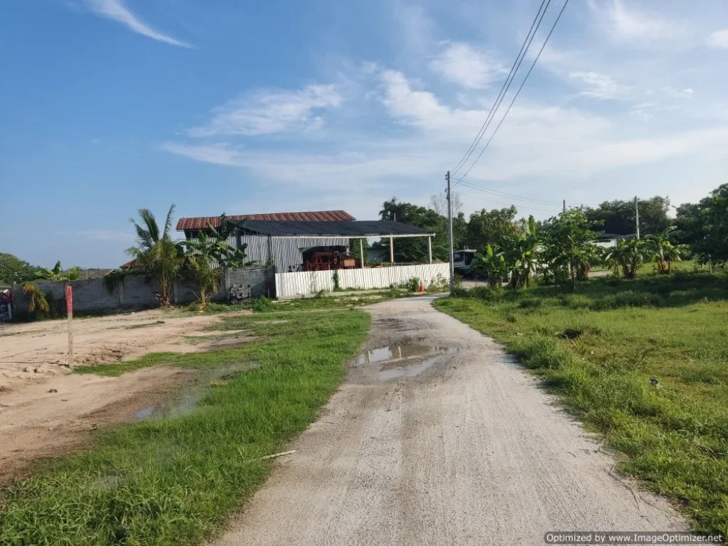 ที่ดินสวย บรรยากาศดี ราคาถูกมาก ขาย ที่ดิน ถมแล้ว 136 ตรวา