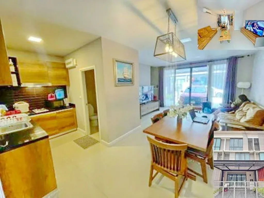 แม็คโคร รังสิต ให้เช่า Townhome กว้าง 55เมตร ตลาดสี่มุมเมือง