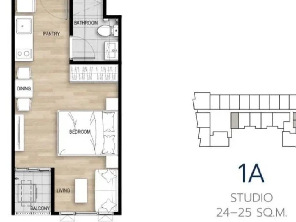 ขายดาวน์ คอนโดใหม่ ธนา แอสทรา สาทร - จันทน์ ขนาด 2468 ตรม