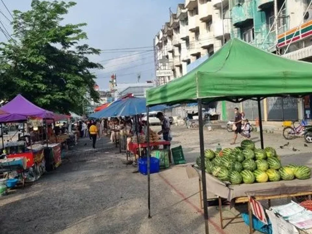 แยกลำสาลี ให้เช่าอาคารพาณิชย์ ติดถใหญ่ 4แอร์