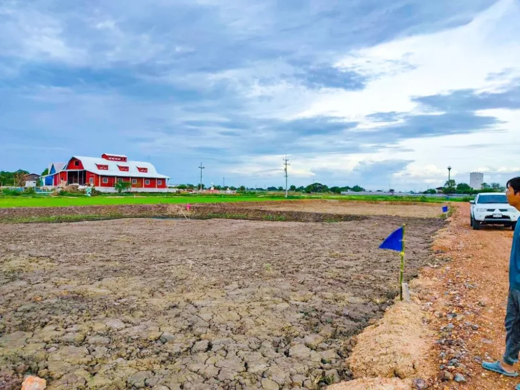 ขายที่ดินริมน้ำวิวทุ่งนา เริ่มต้น 200 ตรว ฟรีถมดิน