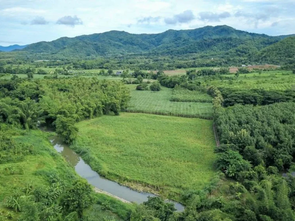 ที่ดินวิวเขาติดธารน้ำ ธรรมชาติสวย บรรยากาศดี อากาศดี