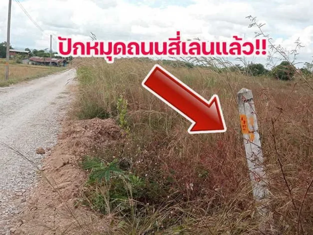 ที่ดินสวยใกล้ภูทอกติดถนนโครงการเลี่ยงเมืองสี่เลนเชียงคานล่าส