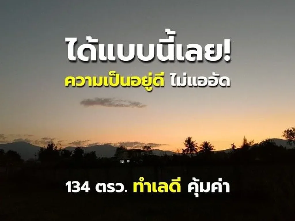 ที่ดินเจริญแล้ว ใกล้ตลาดแม่ริม ตสันโป่ง เชียงใหม่ 