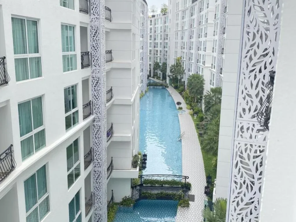 ให้เช่า โอลิมปัส ซิตี้ การ์เด้นFully Furnished 1 BR Olympus