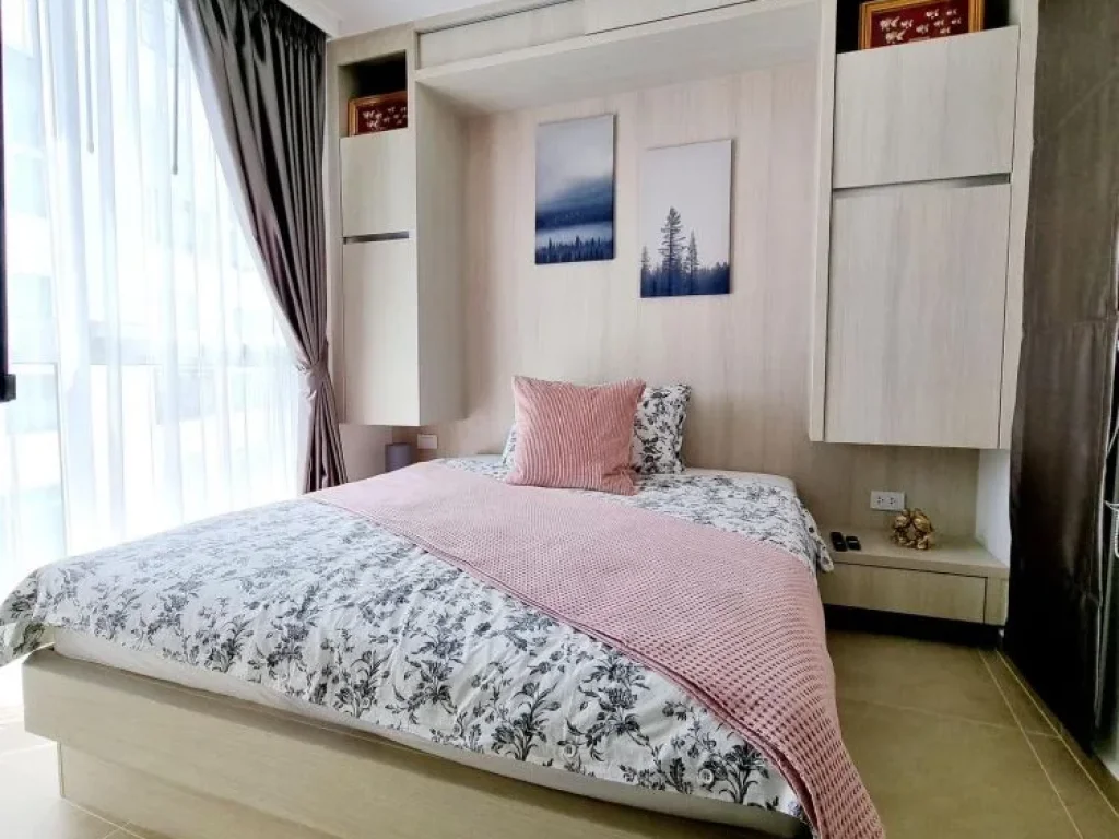 ให้เช่า โอลิมปัส ซิตี้ การ์เด้นFully Furnished 1 BR Olympus