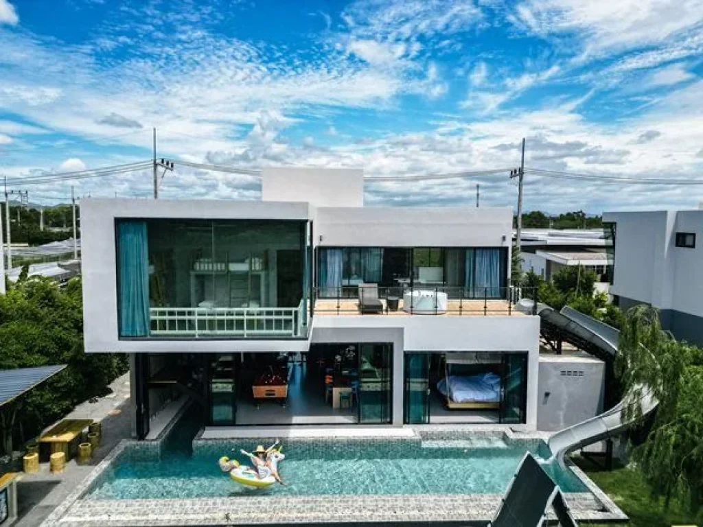 ขายบ้าน Pool Villa หัวหิน 100 ตรว พร้อมกิจการระบบการขายบ้าน