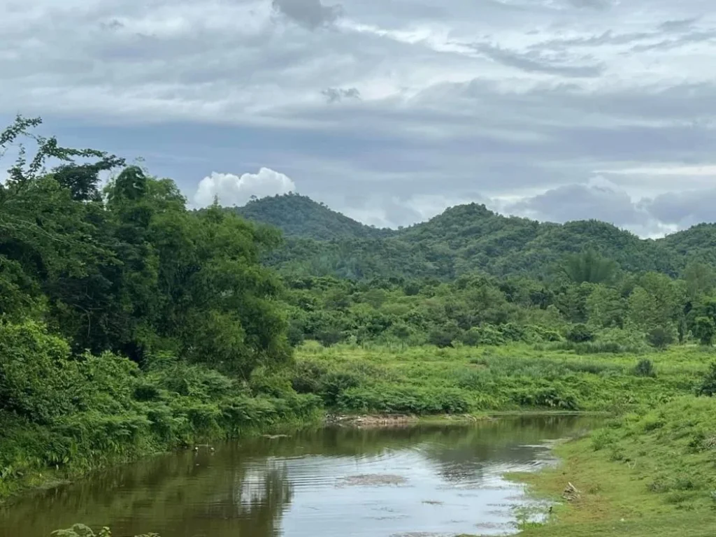 ที่ดินติดสันเขื่อนแม่ประจันต์ วิวภูเขาล้อมรอบ มีเพื่อนบ้าน