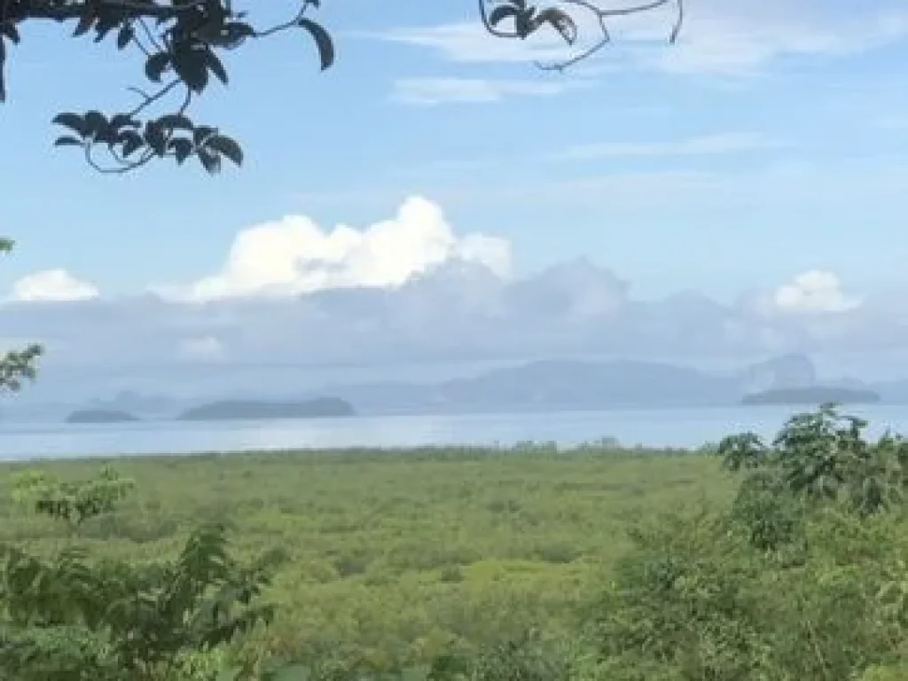 ที่ดินสำหรับบ้านพักตากอากาศ เห็นวิวทะเลฝั่งทิศตะวันออก 180