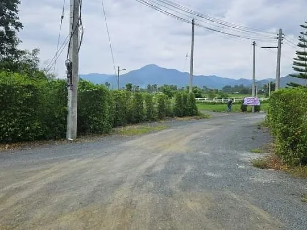 ขายที่ดินบ้านออนใต้สันกำแพงวิวดอยใกล้เมืองโฉนดพร้อมโอน