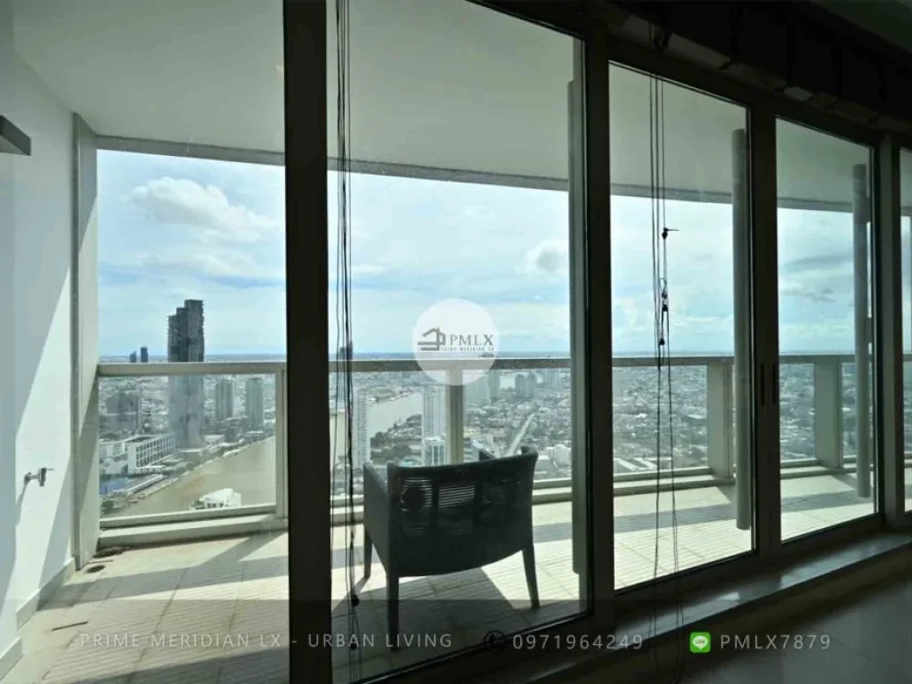 The River Condo - Fully Furnished 3 Bedrooms ชั้นสูง With