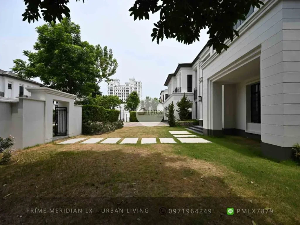 Baan Sansirin Pattanakarn - Super Luxury Single House Land