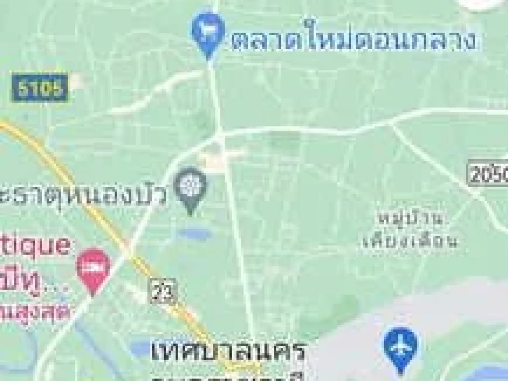 แบ่งขายที่ดินโฉนดครุฑแดง 6 แปลงติดกัน ทำเลดี น้ำไม่ท่วม