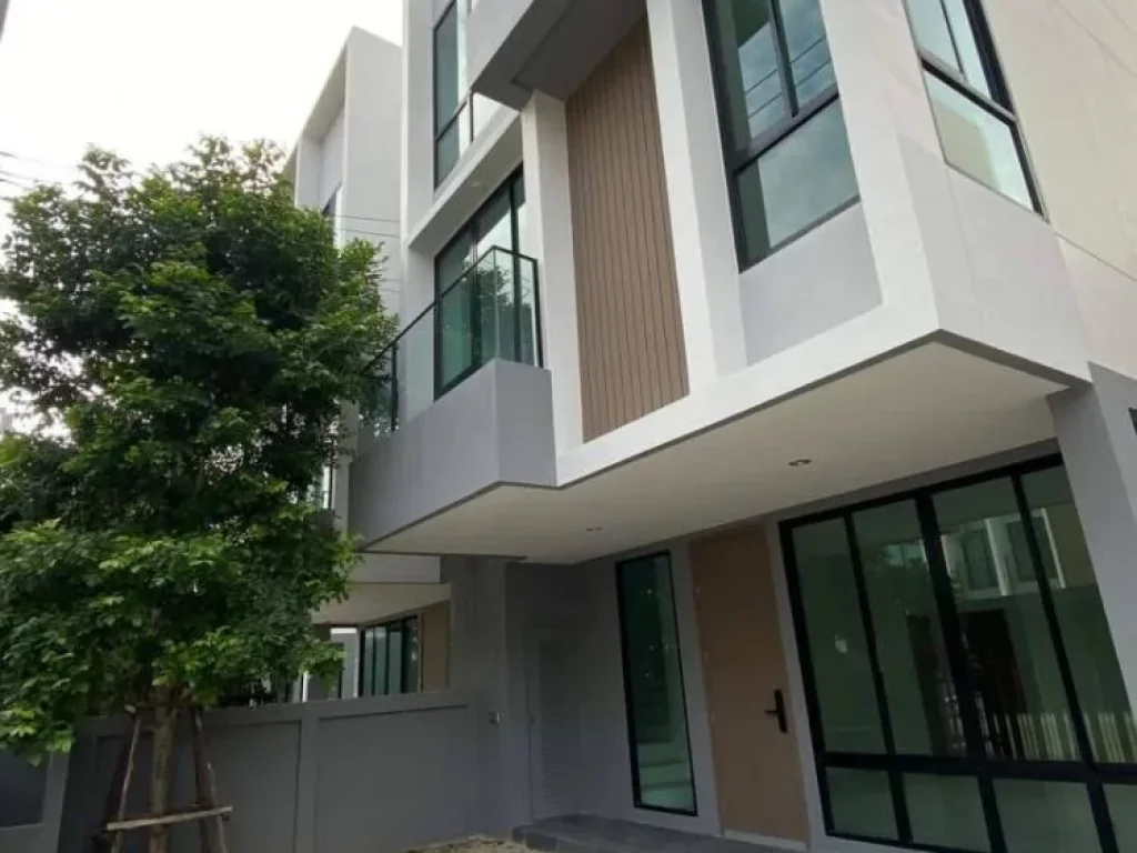 ให้เช่า บ้านแฝด 3 ชั้น โครงการ Nue Connex House ดอนเมือง