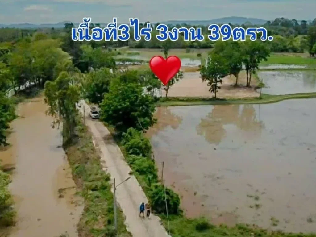 ที่ดินใกล้ถนนไฮเวย์ บ้านพริก เนื้อที่ 326-400 ตรว บ้านนา